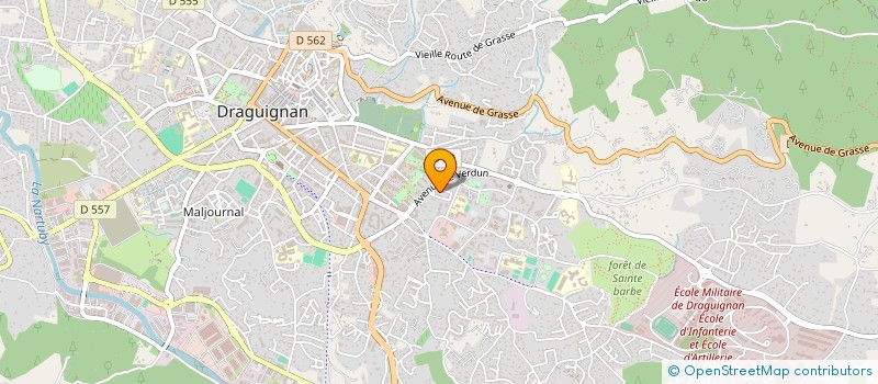 localisation de l'entreprise SCI PALYSSEL à DRAGUIGNAN