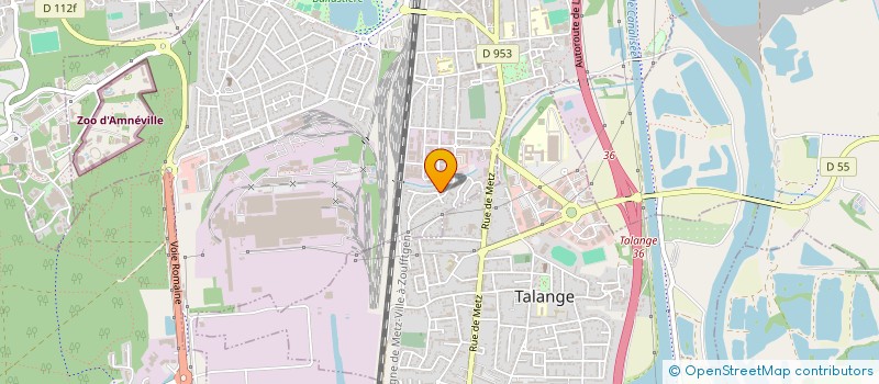 localisation de l'entreprise SCI PAM  HAGONDANGE