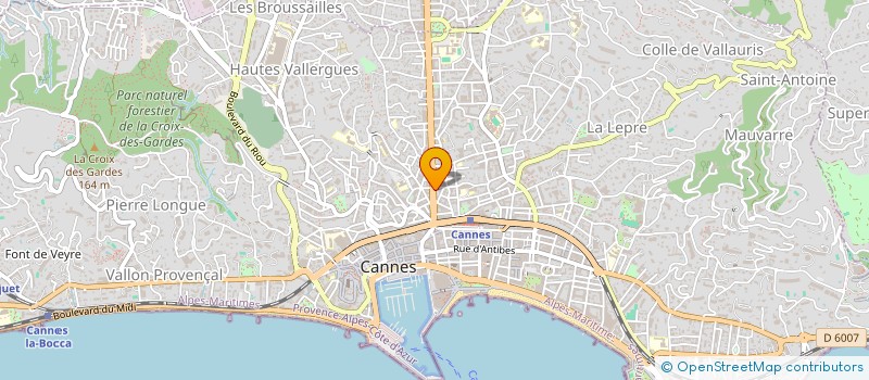 localisation de l'entreprise SCI PAM  GRASSE
