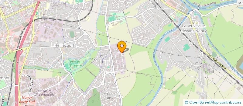 localisation de l'entreprise SCI PAM GAMP  HEILLECOURT