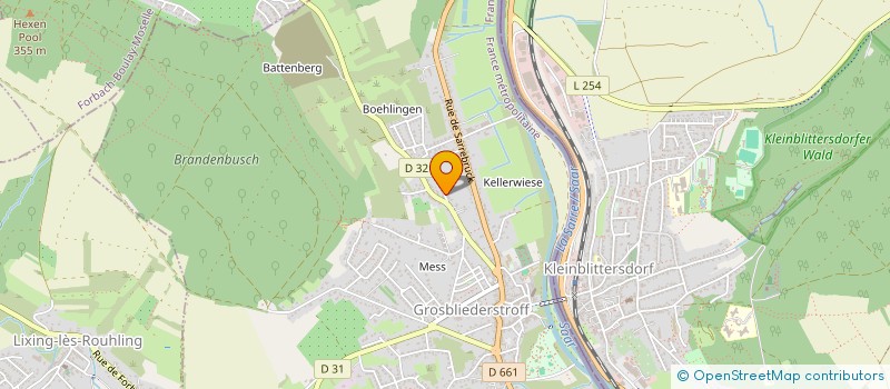 localisation de l'entreprise SCI PAMA  GROSBLIEDERSTROFF