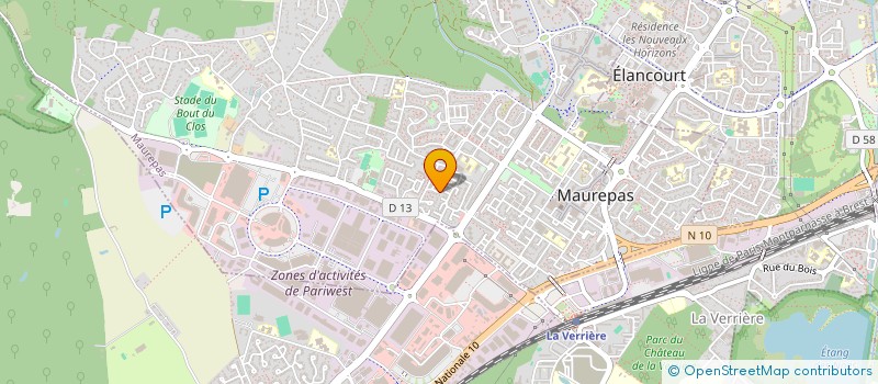 localisation de l'entreprise SCI PAMA  MAUREPAS