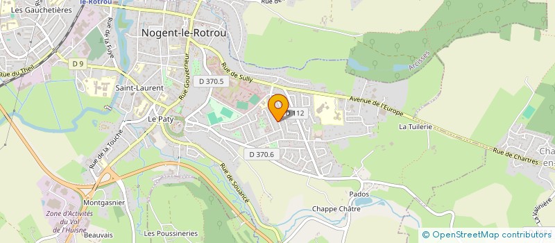 localisation de l'entreprise SCI PAMA ET CO à NOGENT-LE-ROTROU
