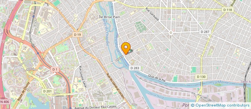 localisation de l'entreprise SCI PAMACALUAN  CHEVROUX