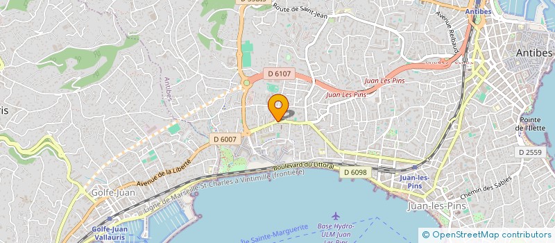 localisation de l'entreprise SCI PAMADA à ANTIBES
