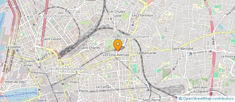 localisation de l'entreprise SCI PAMALEMA à MARSEILLE
