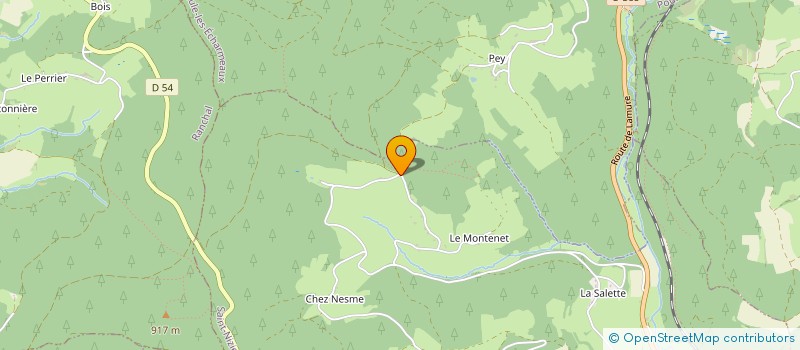 localisation de l'entreprise SCI PAMALEO  SAINT-NIZIER-D AZERGUES