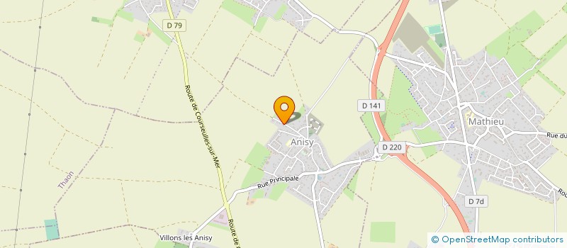 localisation de l'entreprise SCI PAMAPI  ANISY