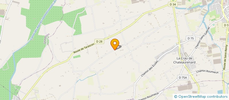localisation de l'entreprise SCI PAMAR à CHATEAURENARD