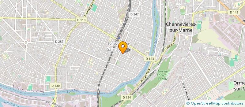 localisation de l'entreprise SCI PAMAR à SAINT-MAUR-DES-FOSSES