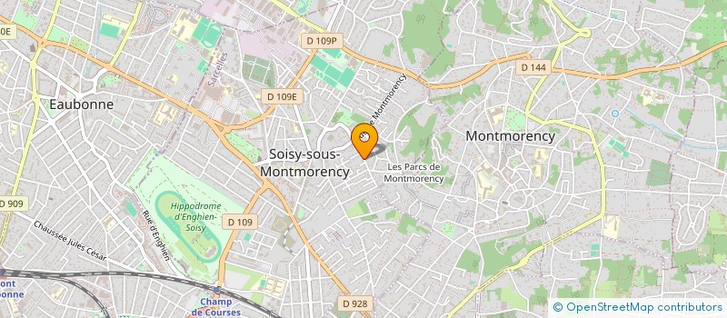 localisation de l'entreprise SCI PAMAS à SOISY-SOUS-MONTMORENCY