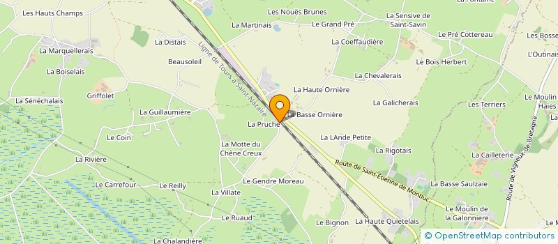 localisation de l'entreprise SCI PAME  SAINT-ETIENNE-DE-MONTLUC