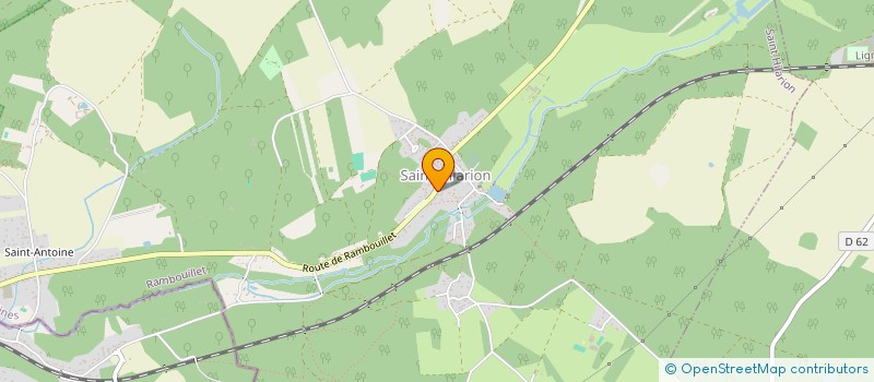 localisation de l'entreprise SCI PAMELA  POIGNY-LA-FORET