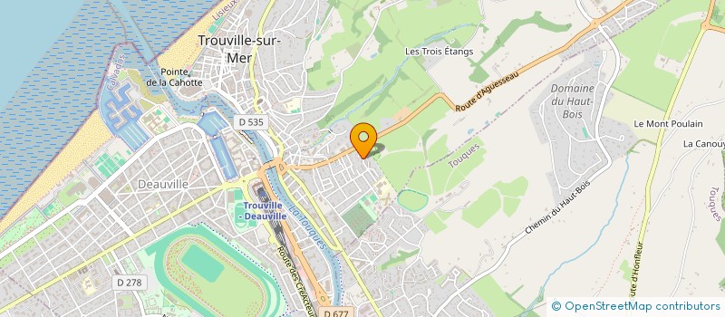 localisation de l'entreprise SCI PAMELA à TROUVILLE-SUR-MER