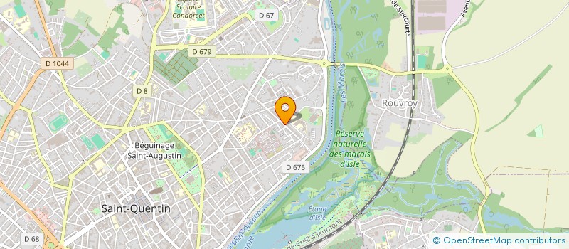 localisation de l'entreprise SCI PAMG à SAINT-QUENTIN