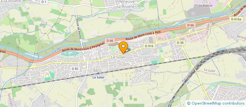 localisation de l'entreprise SCI PAMIE  LE SOLER