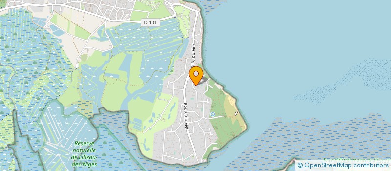 localisation de l'entreprise SCI PAMINA  LES PORTES-EN-RE