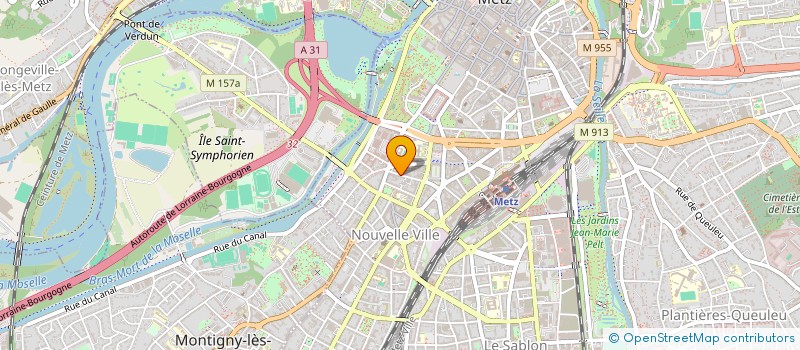 localisation de l'entreprise SCI PAMINA  METZ