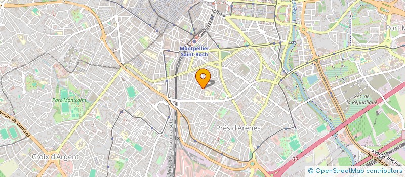localisation de l'entreprise SCI PAMINA à MONTPELLIER