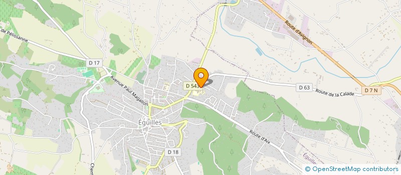 localisation de l'entreprise SCI PAMINABELLE à EGUILLES