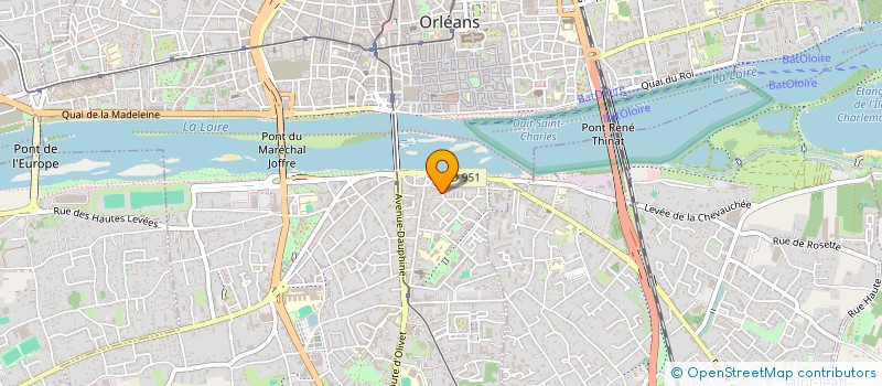 localisation de l'entreprise SCI PAMM à ORLEANS