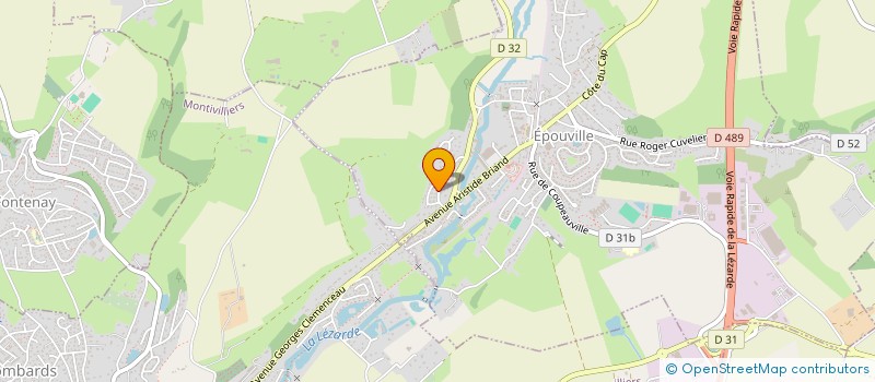 localisation de l'entreprise SCI PAMM  EPOUVILLE