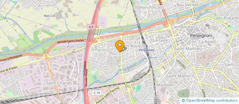 localisation de l'entreprise SCI PAMPA MIA à PERPIGNAN