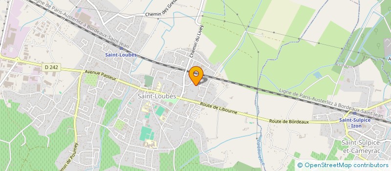 localisation de l'entreprise SCI PAMPERA INVEST  SAINT-LOUBES