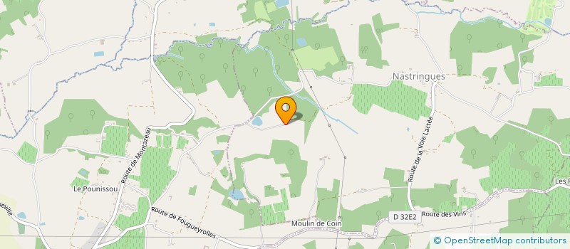 localisation de l'entreprise SCI PAMPERDU  NASTRINGUES