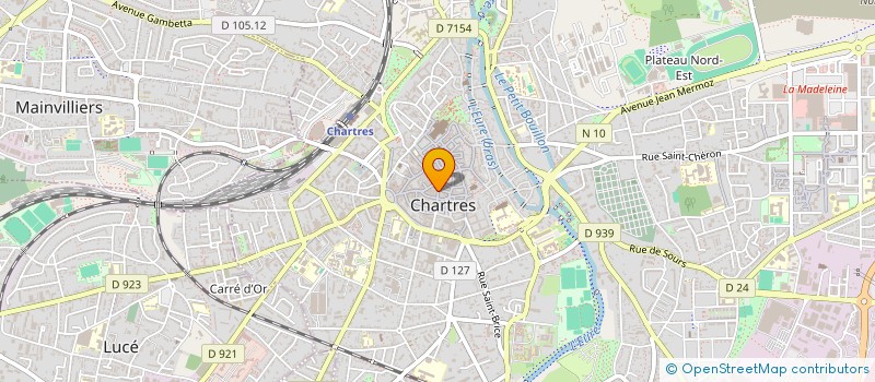 localisation de l'entreprise SCI PAMPLEMOUSSE à CHARTRES