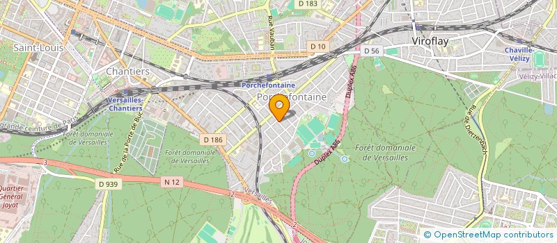 localisation de l'entreprise SCI PAMULAU à VERSAILLES
