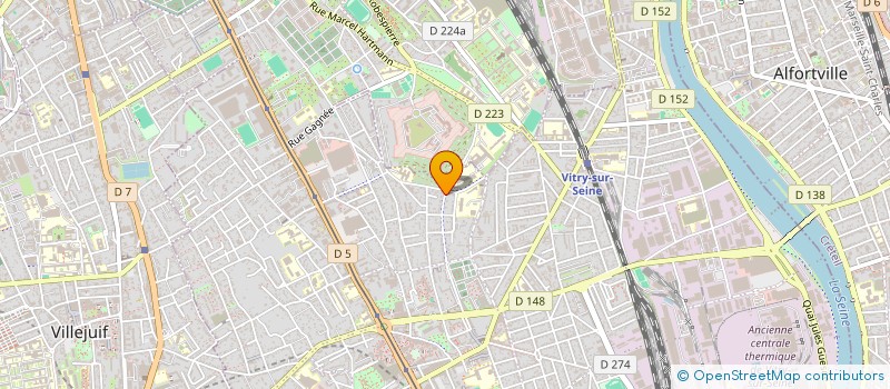 localisation de l'entreprise SCI PAN  VITRY-SUR-SEINE