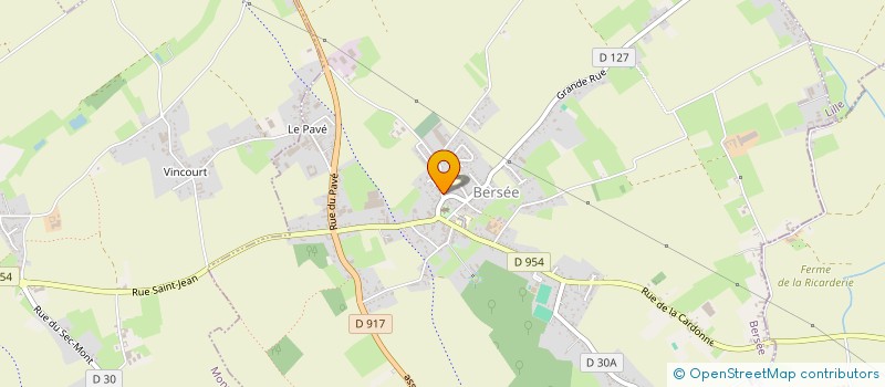 localisation de l'entreprise SCI PAN DANS LES DENTS  BERSEE