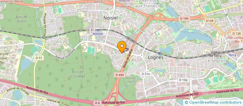 localisation de l'entreprise SCI PANABU à LOGNES