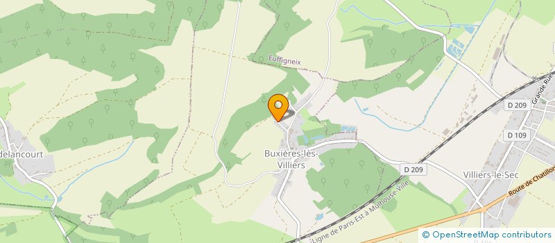 localisation de l'entreprise SCI PANAF à BUXIERES-LES-VILLIERS