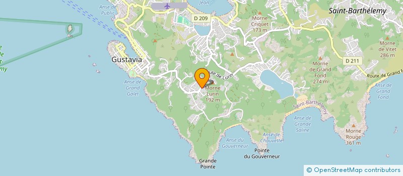 localisation de l'entreprise SCI PANALAO à SAINT BARTHELEMY