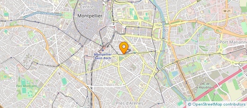 localisation de l'entreprise SCI PANAMA à MONTPELLIER