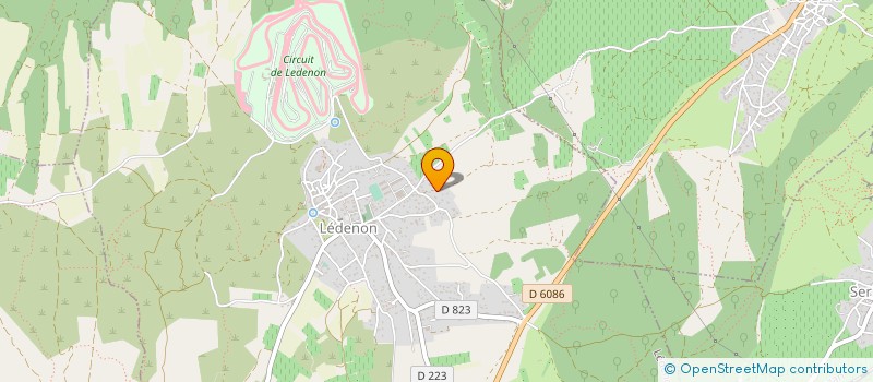 localisation de l'entreprise SCI PANAMA  LEDENON