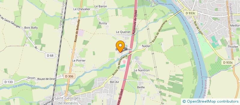 localisation de l'entreprise SCI PANAMA  SAINT-GEORGES-DE-RENEINS