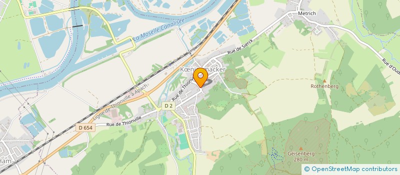 localisation de l'entreprise SCI PANAMA à KŒNIGSMACKER