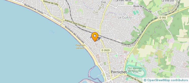 localisation de l'entreprise SCI PANAMAX à PORNICHET