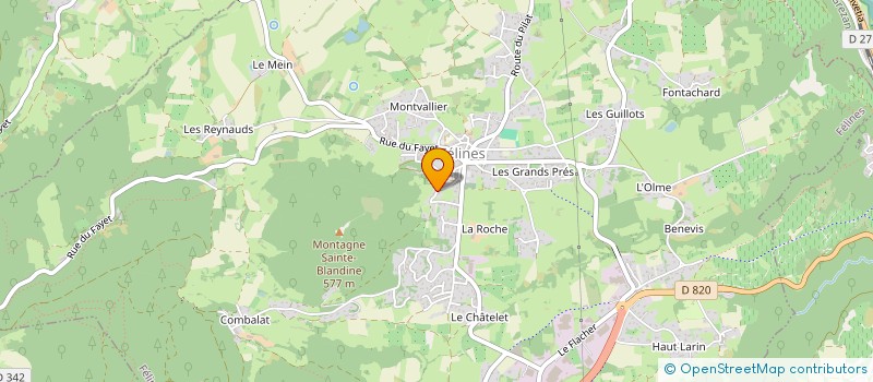 localisation de l'entreprise SCI PANAMENA  FELINES