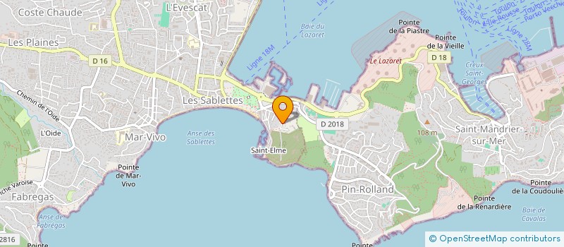 localisation de l'entreprise SCI PANAMERA à LA SEYNE SUR MER