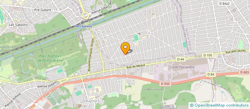 localisation de l'entreprise SCI PANASYD à TREMBLAY-EN-FRANCE