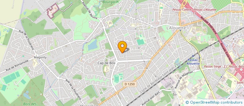 localisation de l'entreprise SCI PANC à PESSAC