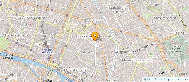 localisation de l'entreprise SCI PANCAKES  PARIS