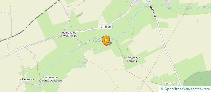 localisation de l'entreprise SCI PANCHERI  THENAILLES