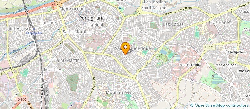localisation de l'entreprise SCI PANCHOT à PERPIGNAN