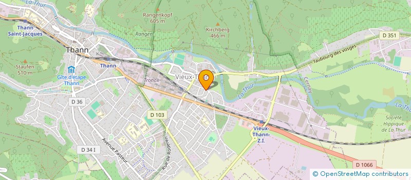 localisation de l'entreprise SCI PANCHOUT FOISY  VIEUX-THANN