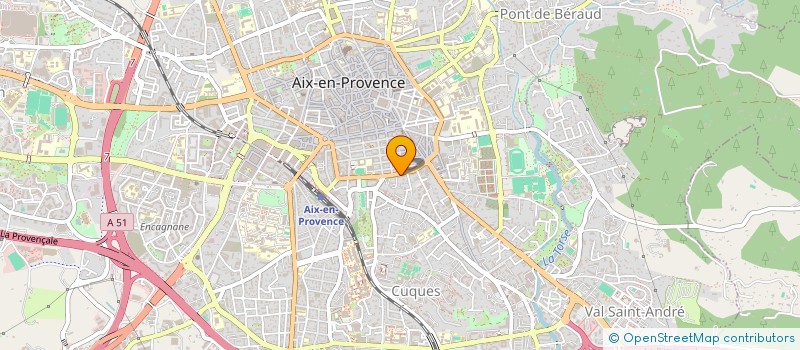 localisation de l'entreprise SCI PANCLAC à AIX-EN-PROVENCE